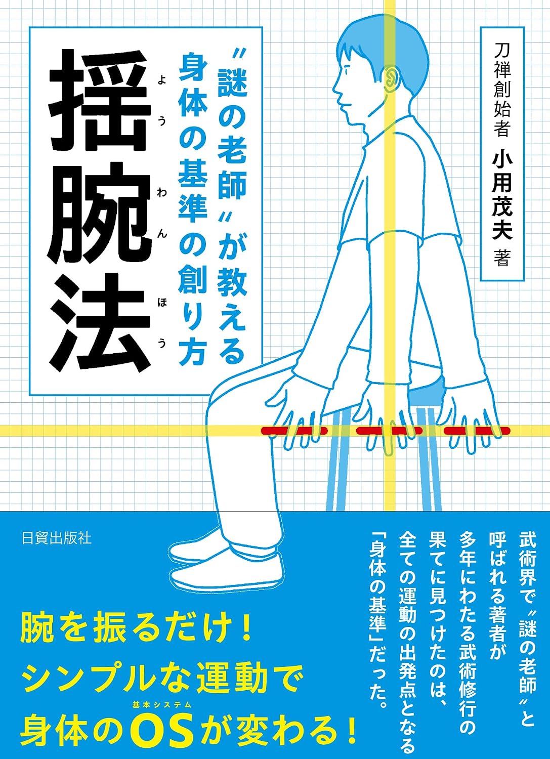 小用茂夫著『揺腕法』の書影